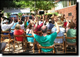 A Mad Folk outdoor summer concert